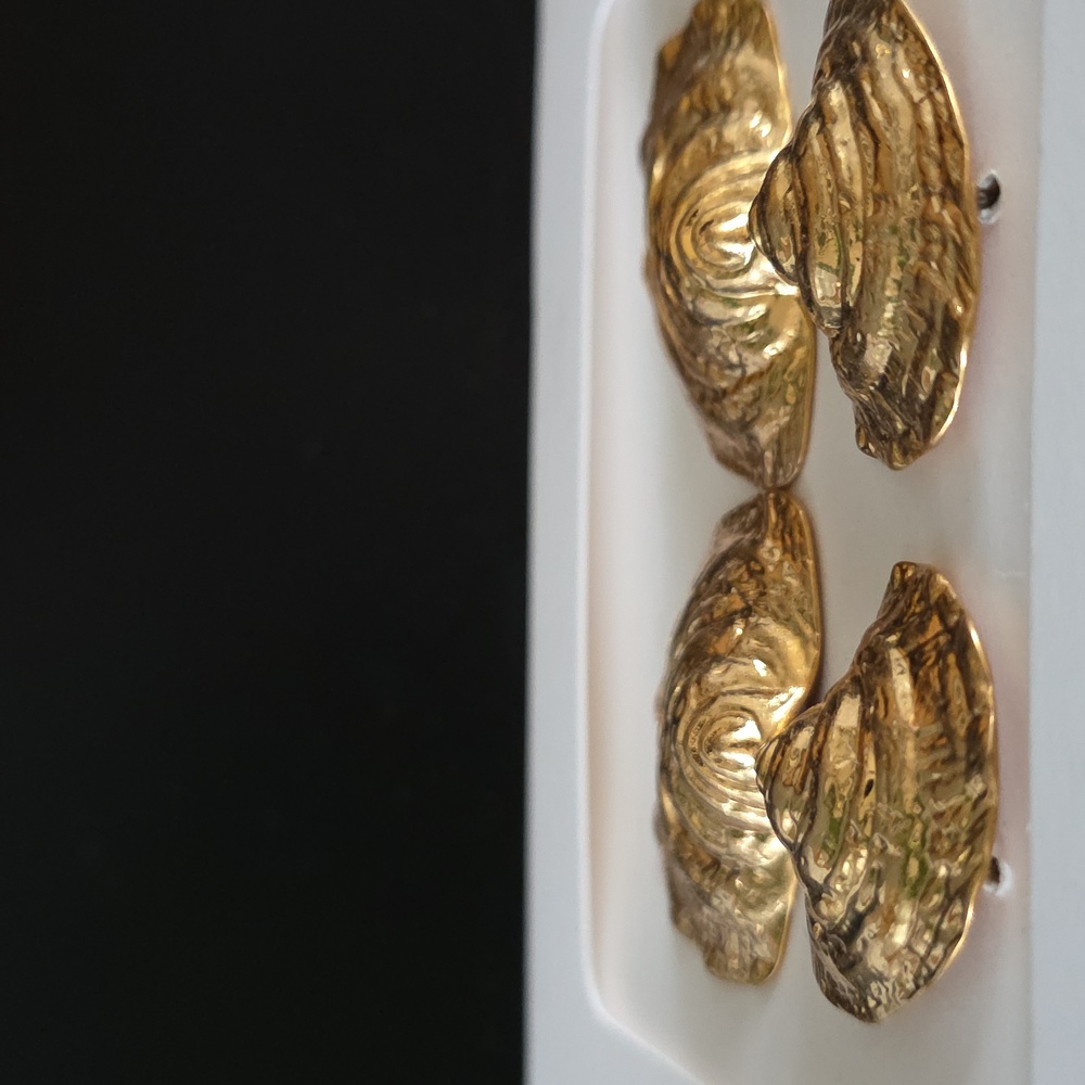 ZARA Double Shell Earrings - Picture 8 of 16
